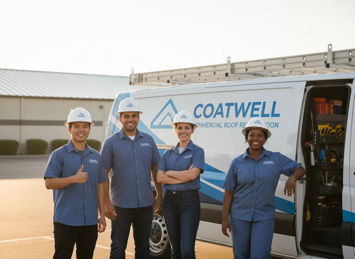 Commercial roof coating company in Fourmile, KY